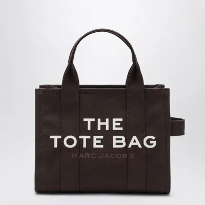 Marc Jacobs Compact Canvas Tote Bag With Top Handles In Brown