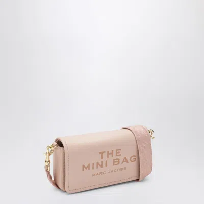 Marc Jacobs The Mini Bag Shoulder Bag In Rose-pink Leather In Neutral