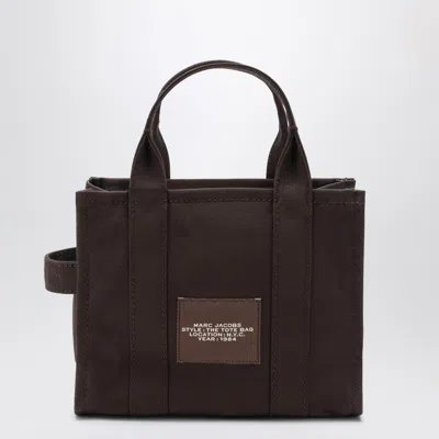 Marc Jacobs Compact Canvas Tote Bag With Top Handles In Brown