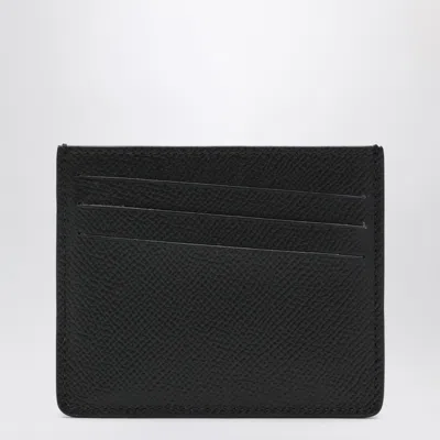 Maison Margiela Four Stitches Card Holder In Black