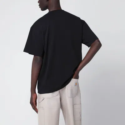 Brain Dead Crack An Egg Printed T-shirt In Black