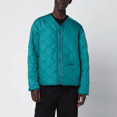Oamc Forest Green Combat Liner Jacket In Green