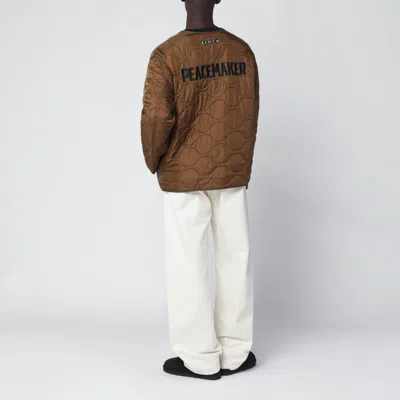 Oamc Shoulder Zip Liner Clothing In Sand