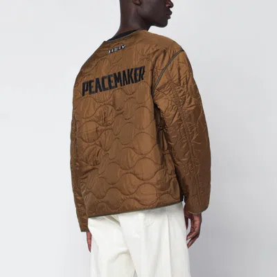 Oamc Shoulder Zip Liner Clothing In Sand