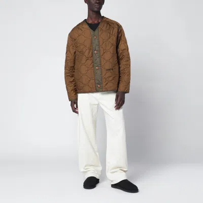 Oamc Shoulder Zip Liner Clothing In Sand