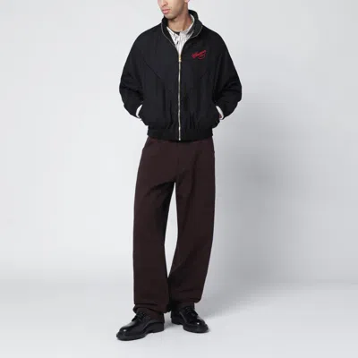 Willy Chavarria Bad Boy Brown Jeans In Black