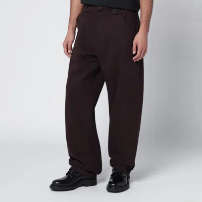 Willy Chavarria Bad Boy Brown Jeans In Black