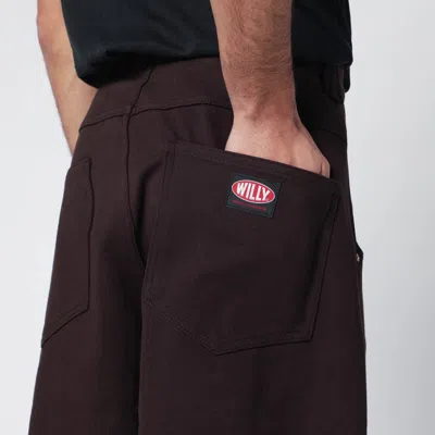 Willy Chavarria Bad Boy Brown Jeans In Black