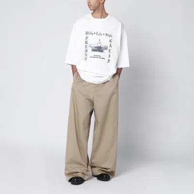 Willy Chavarria White Willy Life Style Northsider T-shirt In White