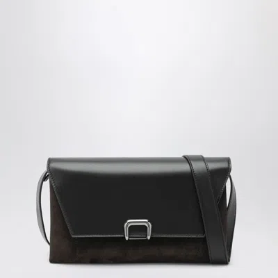 Brunello Cucinelli Sartorial Brown Suede And Calf Leather Bag Women In Brown