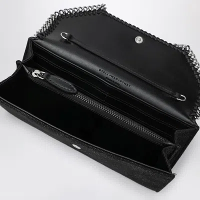 Stella Mccartney Falabella Continental Clutch Bag In Black