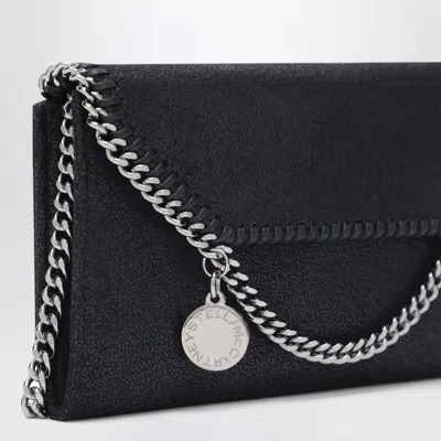 Stella Mccartney Falabella Continental Clutch Bag In Black