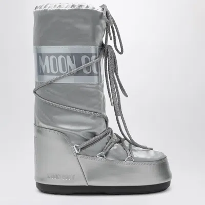 Moon Boot Icon Glance Logo Lace-up Boots In Multi