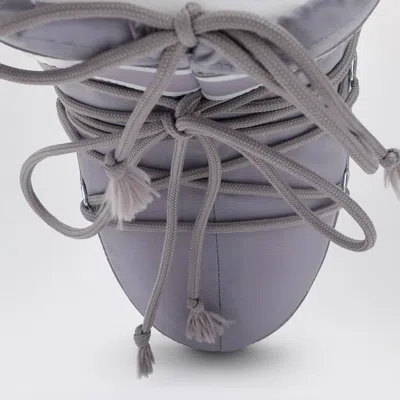 Moon Boot Icon Low Lilac Nylon Boots In Multi