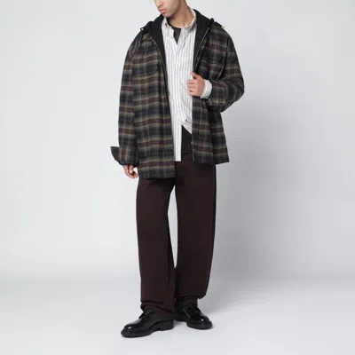 Willy Chavarria Veterano Striped Cotton Shirt In White