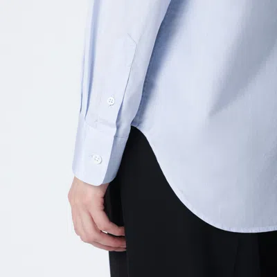 The Row Light Blue Cotton Shirt In Blue