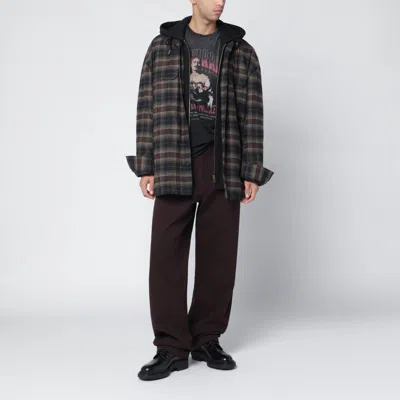 Willy Chavarria Granadero Overshirt Casual Jacket In Green