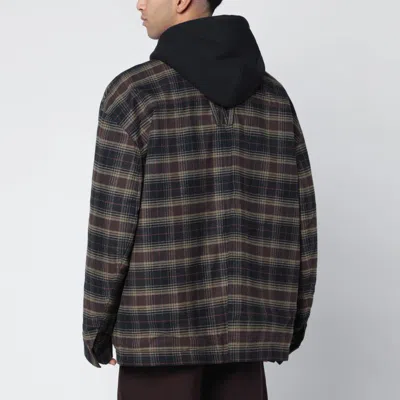 Willy Chavarria Granadero Overshirt Casual Jacket In Green