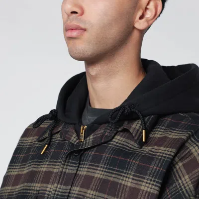 Willy Chavarria Granadero Overshirt Casual Jacket In Green