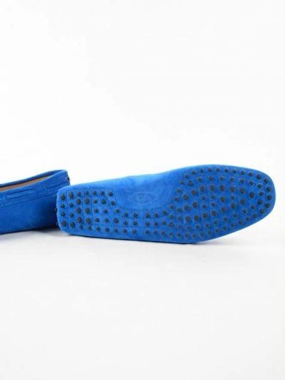 Shop Tod's Gommino Driving Shoes In Ubluette