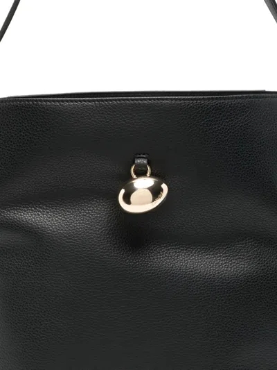 Cafuné Drop Hobo Shoulder Bag In Black