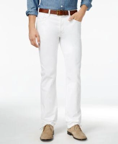 Shop Tommy Hilfiger Men&#039;s Straight-fit White Jeans