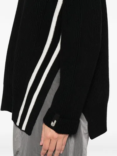 Iceberg Turtleneck Sweater In Black