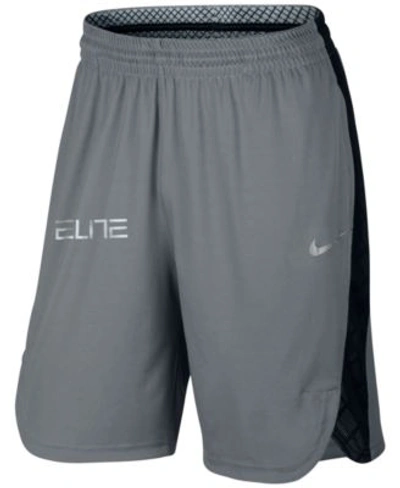 Nike Men s Elite Lift off Basketball Shorts In Cool Grey ModeSens