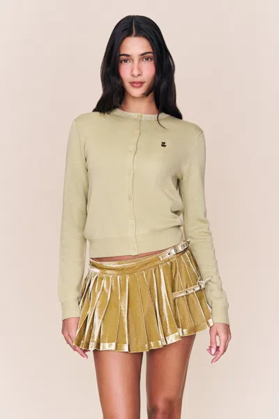 Danielle Guizio Ny June Relaxed Wool Cardigan