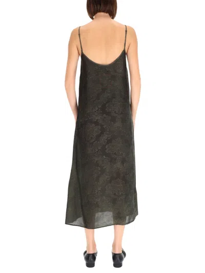 Uma Wang "anaya" Midi Dress In Green