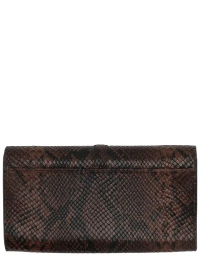 Stella Mccartney Flap Ryder Bag In Brown