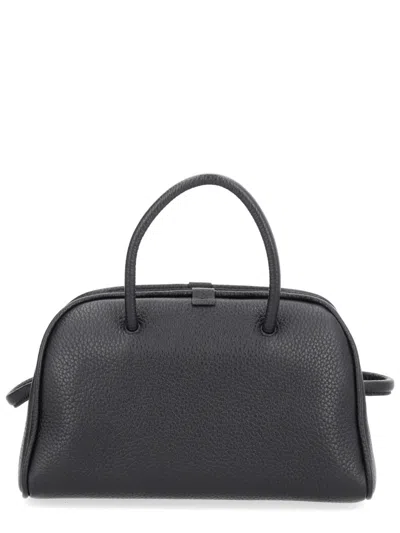 Jacquemus The Turismo Large Leather Shoulder Bag In Black