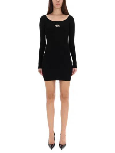 Diesel Mvera Dress In Black