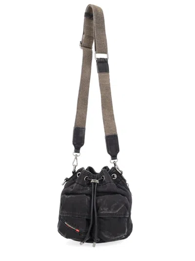 Diesel "multi-pkts Bucket X" Bag In Black