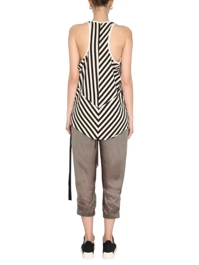 Rick Owens X Drkshdw "tank" Top In Black
