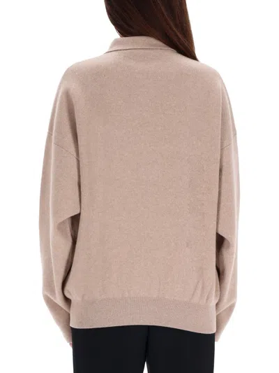 Jacquemus "vareuse Balloon" Sweater In Neutral
