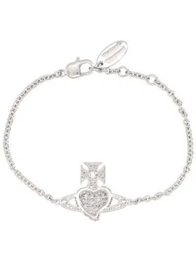 Vivienne Westwood Agnatha Bracelet In Metallic