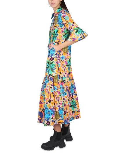 La Doublej La Double J Artemis Dress In Multi