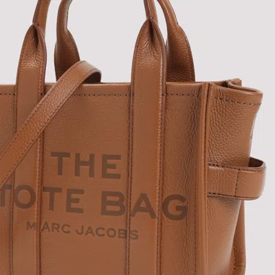 Marc Jacobs The Leather Small Tote Bag In Brown