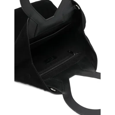 Luar Brooke Round-handle Tote Bag In Black