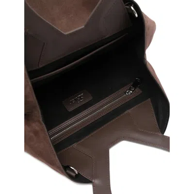 Luar Brooke Round-handle Tote Bag In Brown