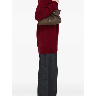 Ferragamo Brown Tote Bags Women In Brown