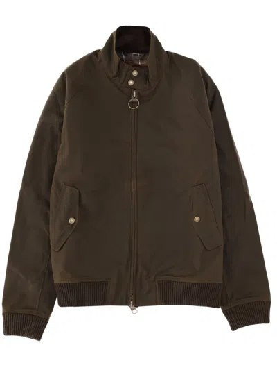 Barbour Porton Jacket Collaboration Baracuta In Green
