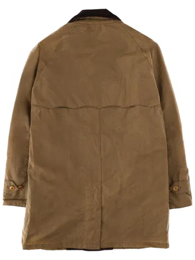 Barbour Ba X Br Wax Trench Coat Wax Clothing In Multi
