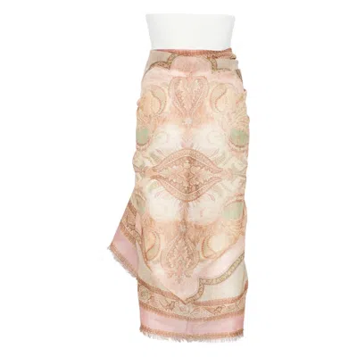 Zimmermann Printed Cotton Pareo In Multi