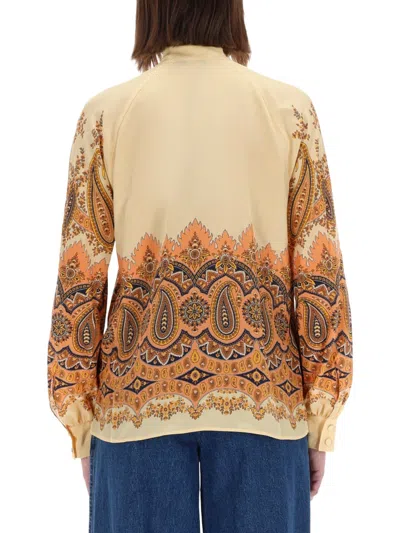 Etro Long Sleeve Shirt In Multi