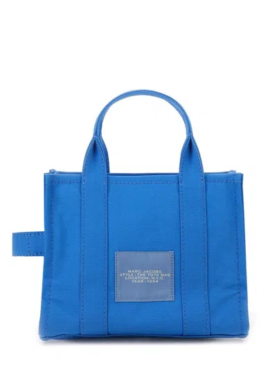 Marc Jacobs Borsa The Tote Small In Blue