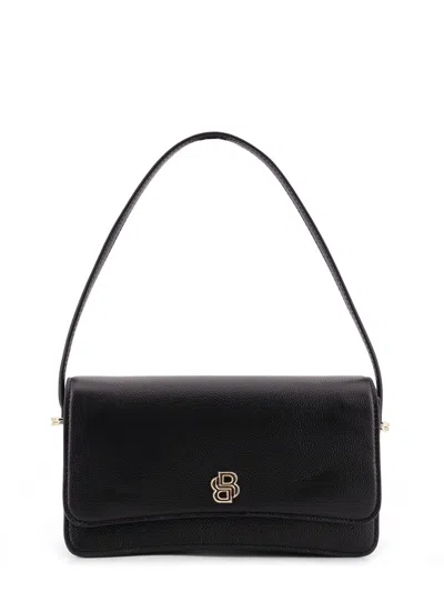 Hugo Boss Boss Women Boss Beyond Leather Shoulder Bag In Black