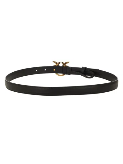 Pinko Love Berry Belt In Brown