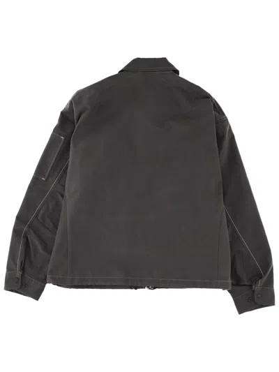 And Wander Cotton Blend Jacket In Black